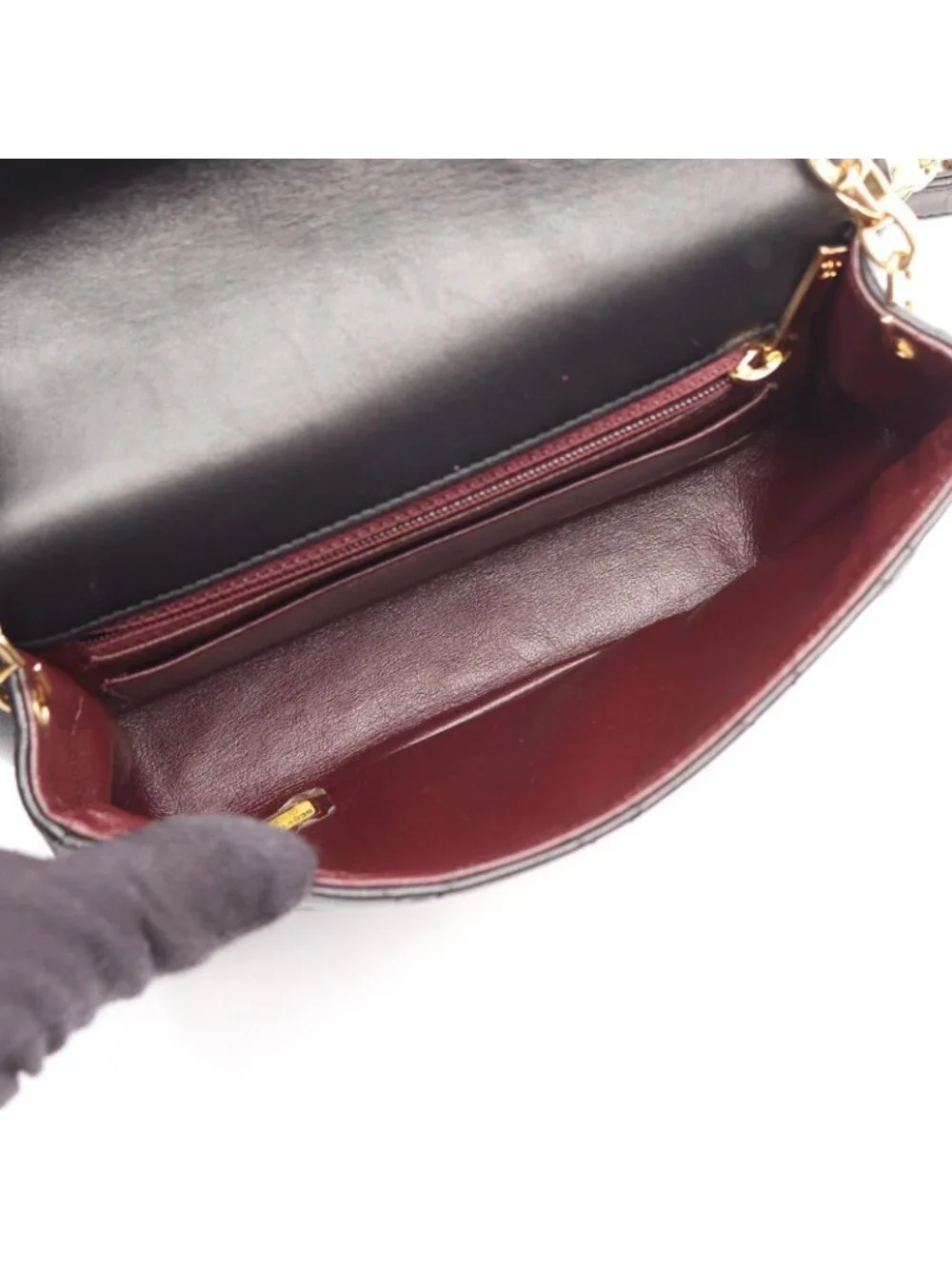 Chanel Shoulder Bag Chic with Me Quilted Black Lambskin Small Chain